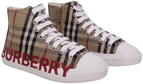 burberry converse pink|Burberry Converse high tops.